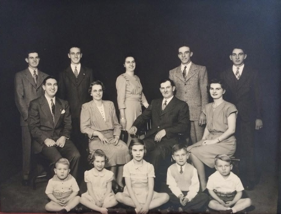 Allen and Mary Beard Family Portrait
